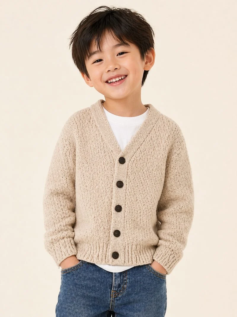 Kinder-Strickjacke auf Amazon: Was sich verkauft und wie Sie Ihre eigene herstellen — Lin Sweater Factory Strickwaren-Hersteller China