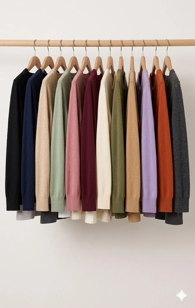 How to Split Colors and Sizes in a Niedrige MOQ Sweater Order — Lin Sweater Factory Strickwaren-Hersteller China