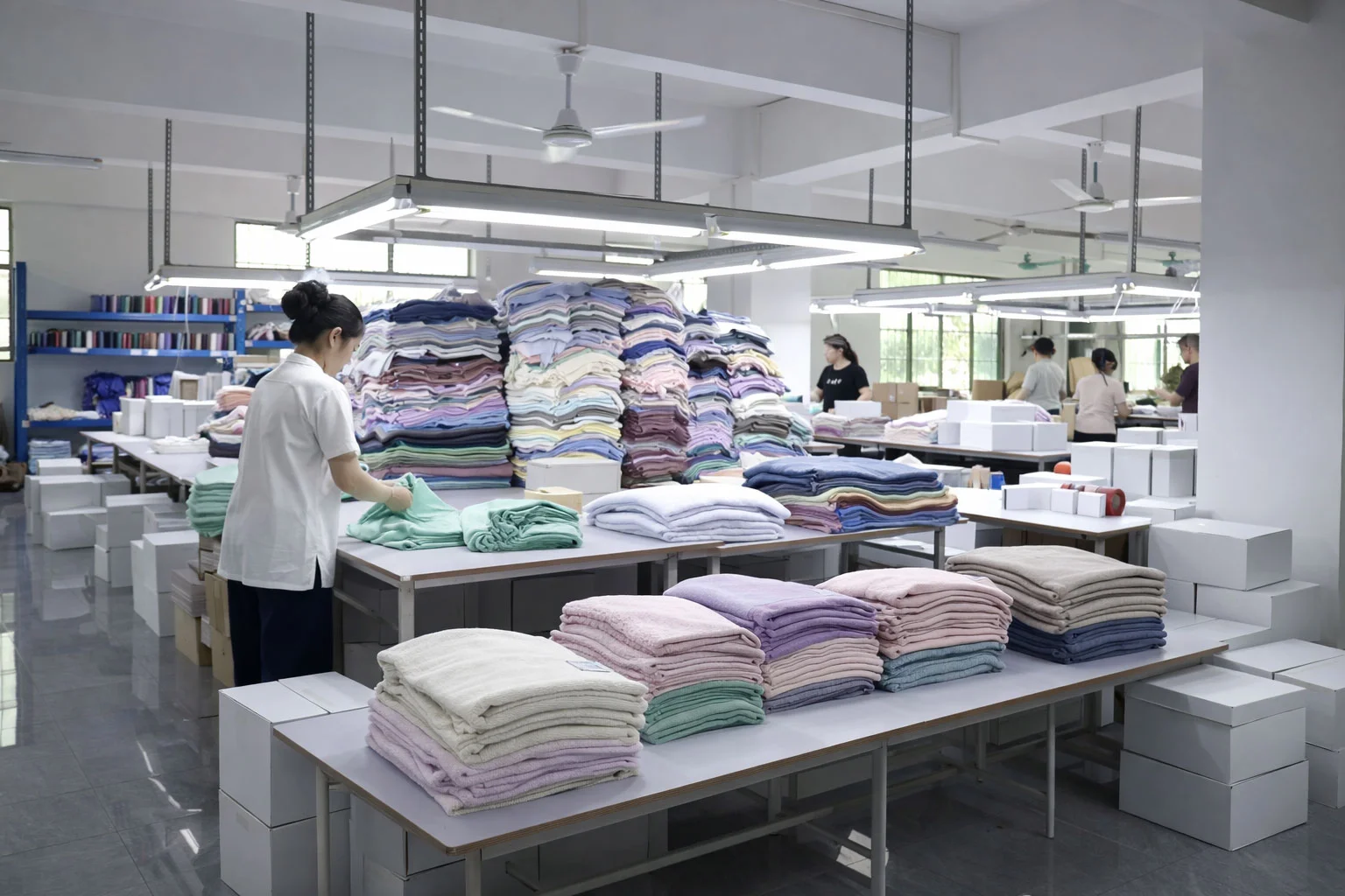 Verpackungs-Bereich Export-fertige Strickwaren-Fabrik