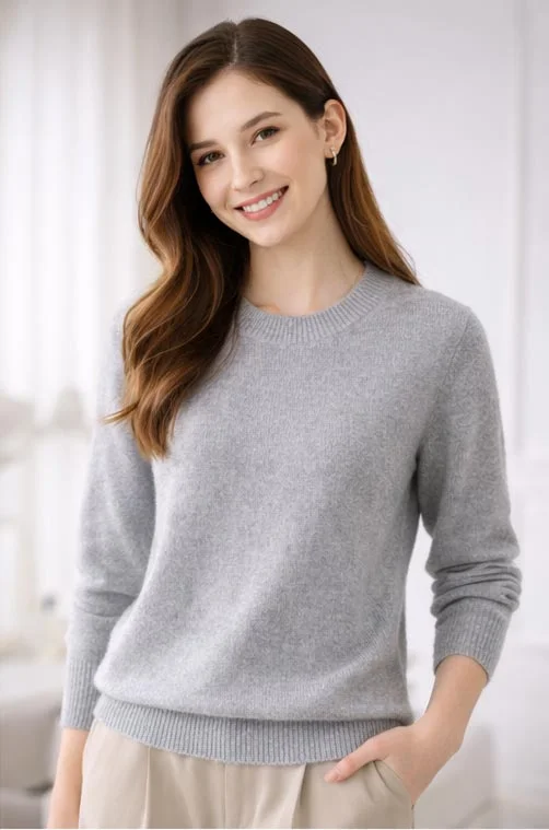 Reiner Kaschmir-Pullover OEM-Hersteller China