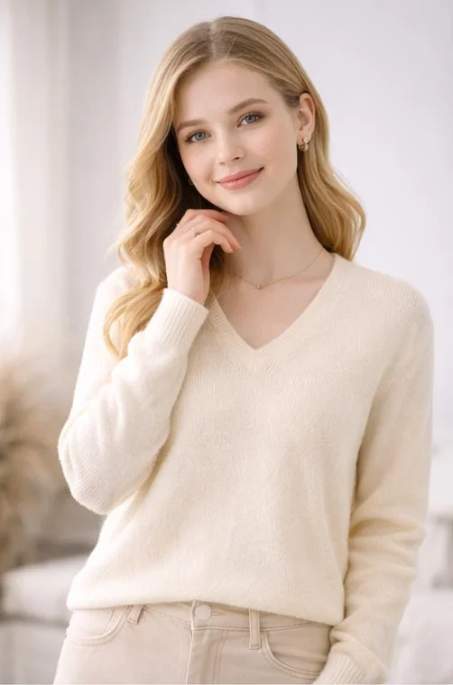 Wollmisch-Pullover Hersteller China OEM Mid-Market