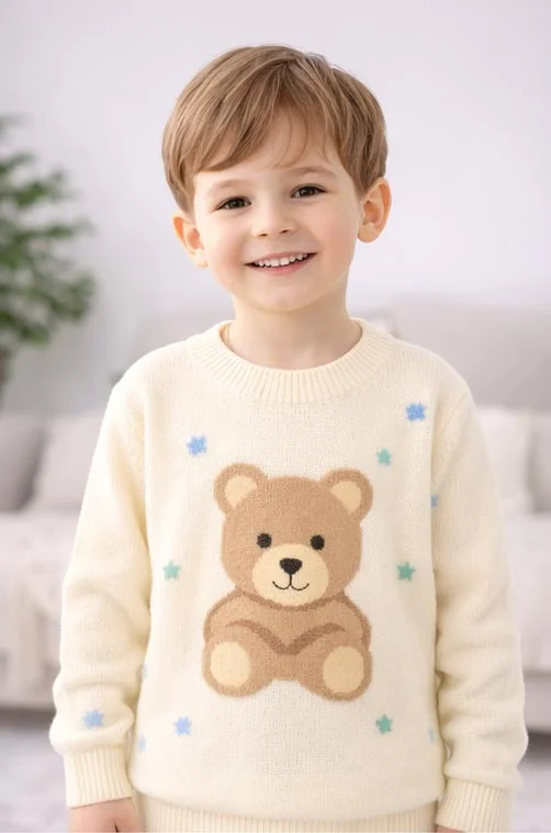 Kinder-Pullover-Hersteller China OEM Sicherheit zertifiziert