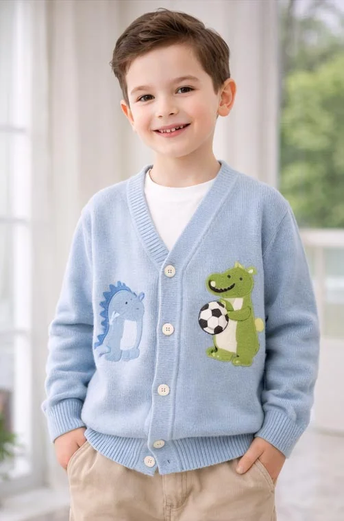 Kinder-Strickjacke Hersteller China OEM Sicherheit
